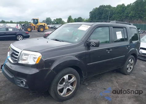 2013 Honda Pilot Ex-L from USA, damaged, VIN 5FNYF4H58DB017760